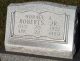 Horace A Roberts Jr gravestone