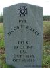 Jacob F Wilkes gravestone