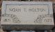 Noah T Holton gravestone 6190