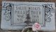Sallie Wilkes Phillips Toler gravestone 6162