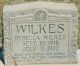 Rebecca Wilkes gravestone